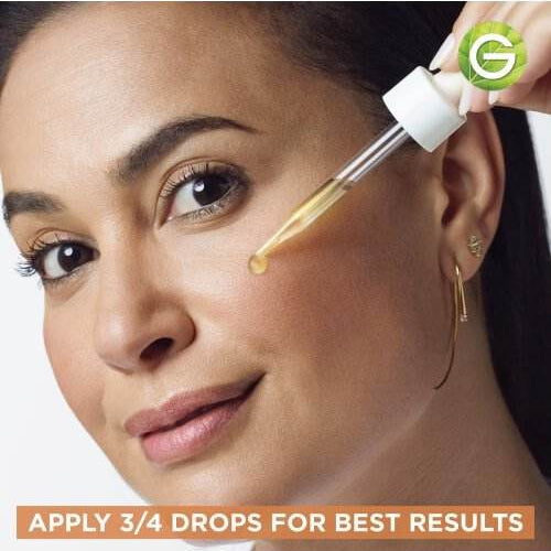 GARNIER Fast Bright Booster Sérum Night 30ml Sérum de Nuit Vitamine C Anti-Taches Éclat Luminosité Peau Terne Renouvellement Cellulaire - Nova Parapharmacie