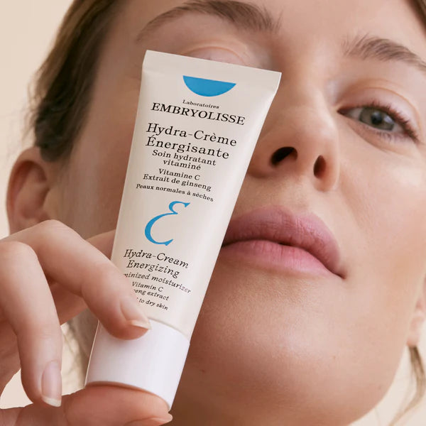 Tube Embryolisse Hydra-Crème Énergisante 40ml crème hydratante anti-fatigue éclat format pratique quotidien - novaparapharmacie
