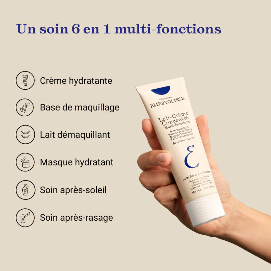 Embryolisse bénéfices crème iconique nutrition intense multi-usages 6-en-1 tous types peaux légendaire - novaparapharmacie
