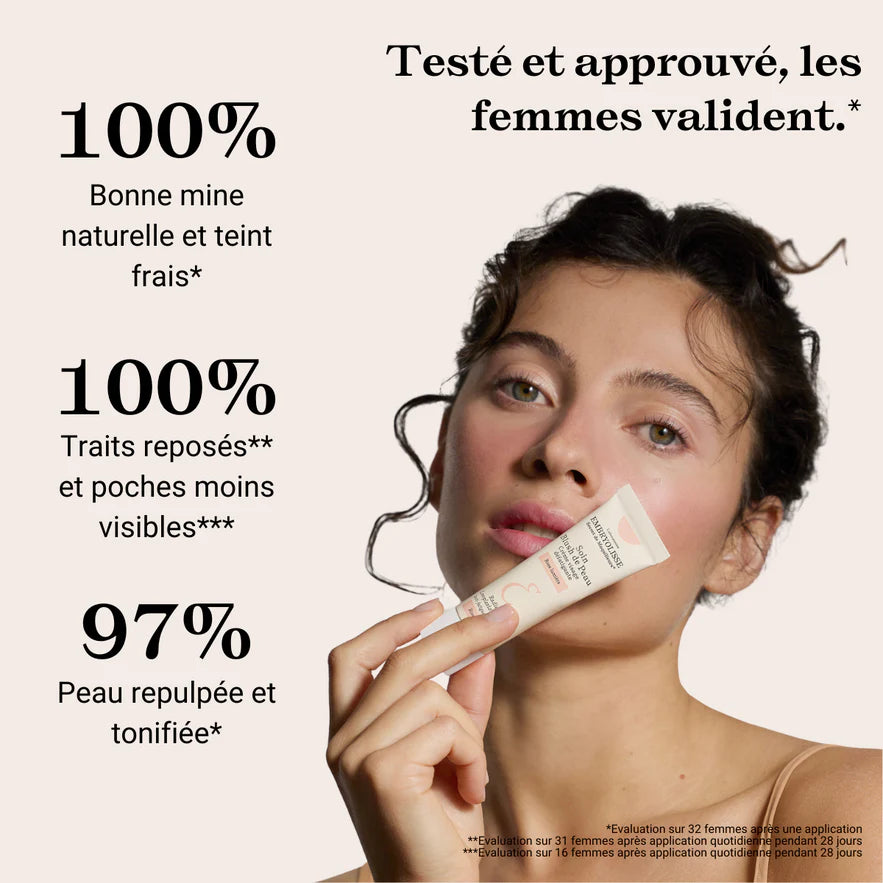  Embryolisse bénéfices effet bonne mine hydratation continue éclat naturel teinte universelle rose lumière - novaparapharmacie