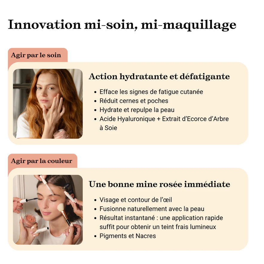 Embryolisse Soin Blush De Peau Rose Lumière 30ml soin teinté hydratant éclat naturel effet bonne mine - novaparapharmacie