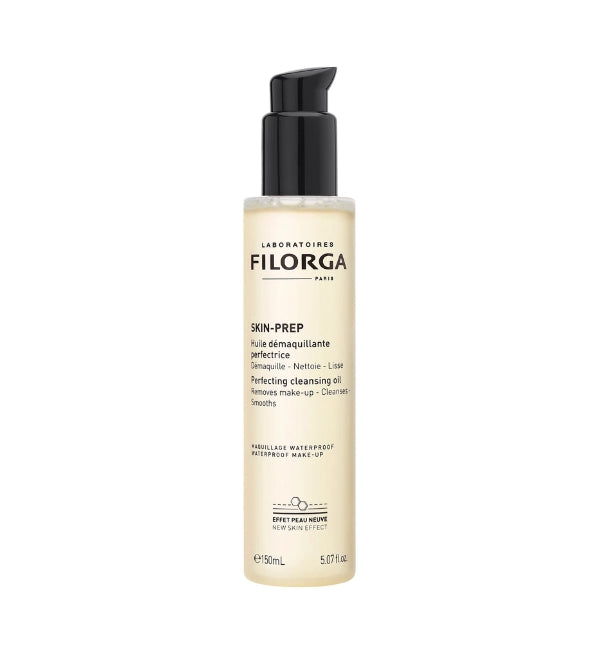 Filorga Skin-Pref huile Demaquillante Perfectrice 150ml nettoyant visage destiné à dissoudre efficacement le maquillage y compris waterproof tout en éliminant l'excès de sébum| Nova Para