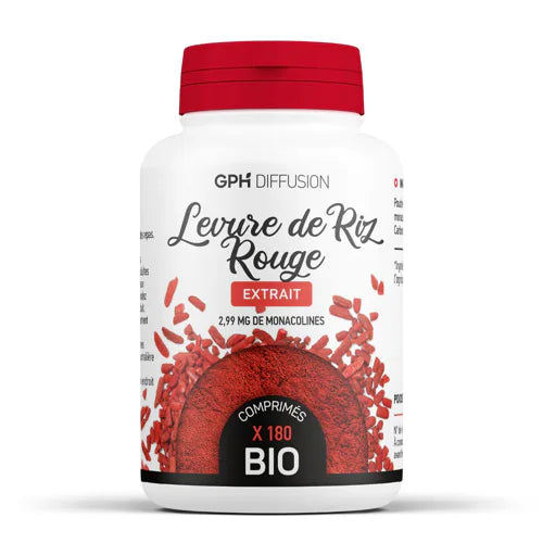 GPH DIFFUSION Extrait Levure De Riz Rouge 600 Mg | Nova Para