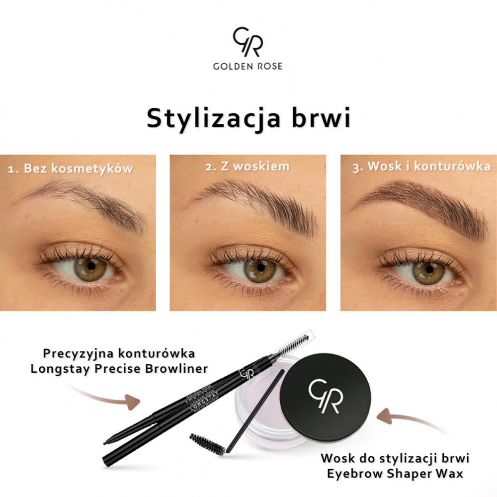 Golden Rose Gel Wax Pour Les Sourcils | Nova Para