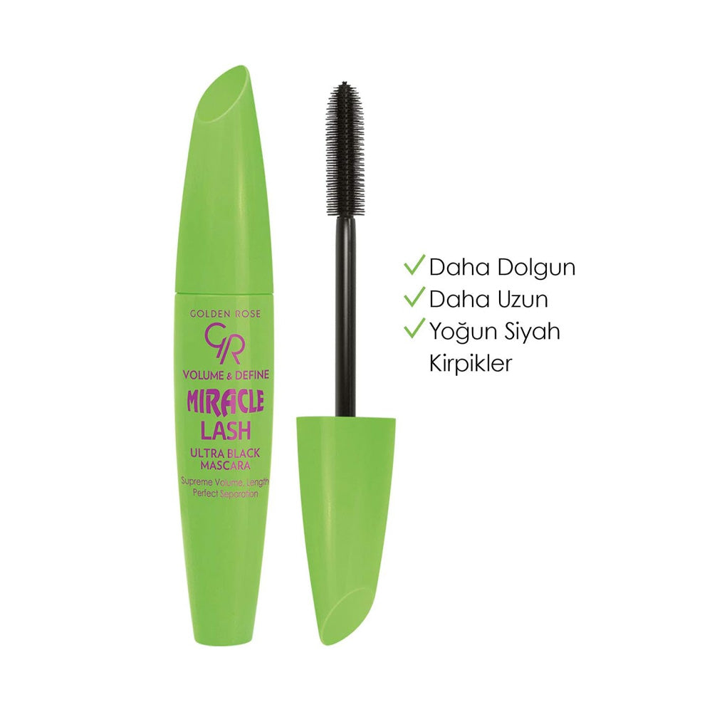 Golden Rose Mascara Noir Miracle lash  | Nova Para