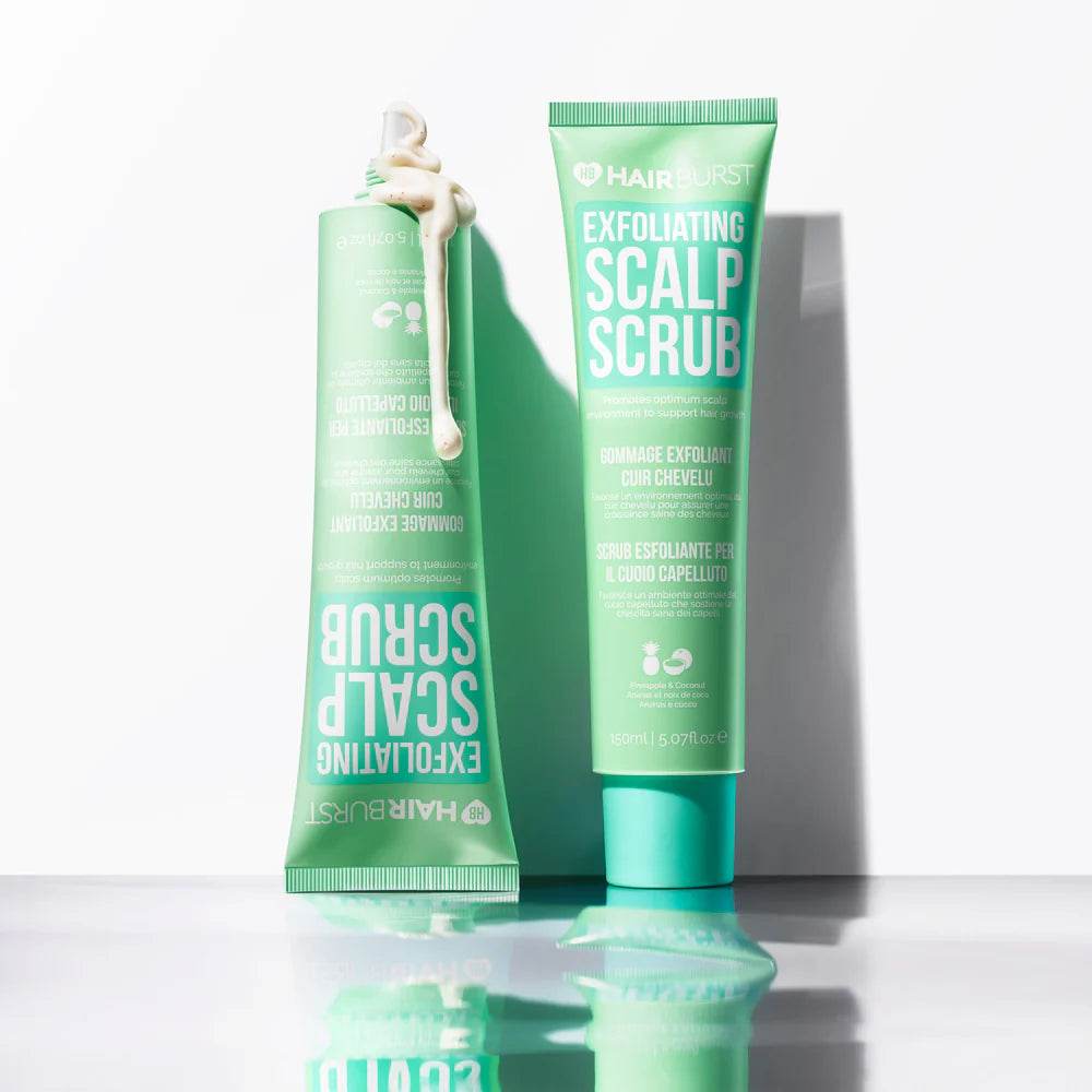 Hairburst gommage exfoliant texture microbilles naturelles soin cuir chevelu purifiant détox croissance cheveux - novaparapharmacie
