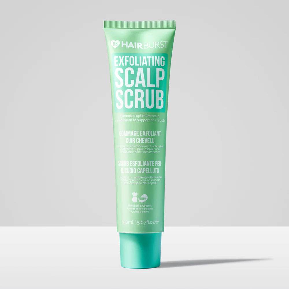 Hairburst gommage exfoliant texture microbilles naturelles soin cuir chevelu purifiant détox croissance cheveux - novaparapharmacie