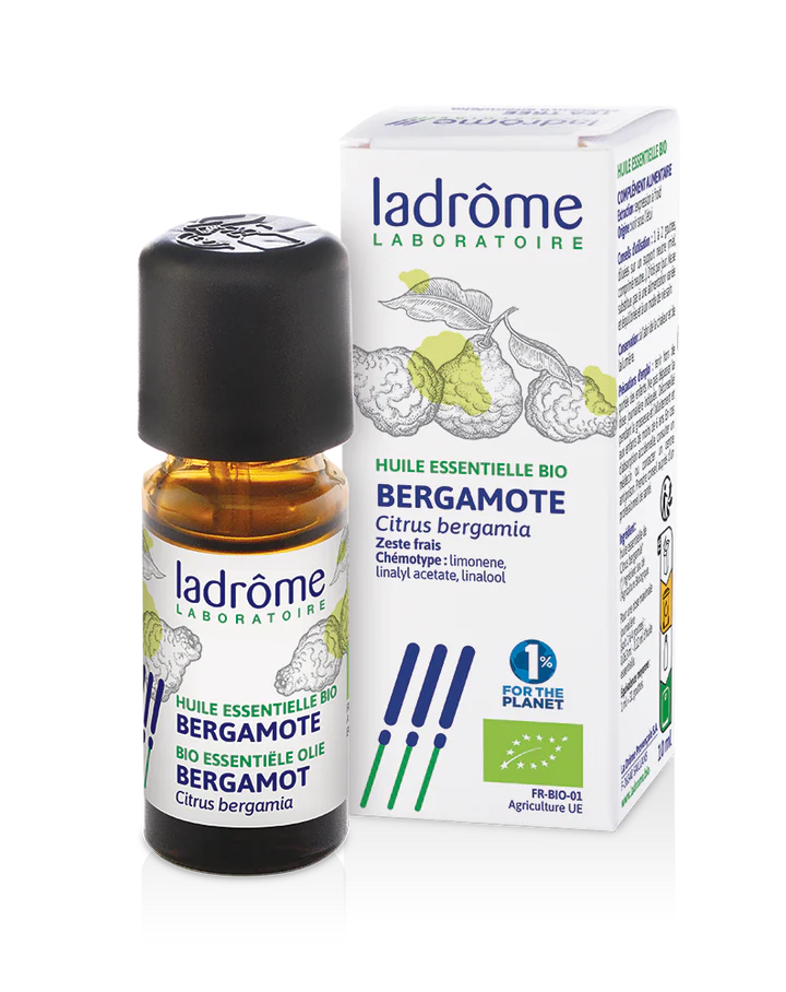 Ladrome Huile Essentielle Bergamote 10ml huile essentielle pure naturelle aromathérapie relaxante apaisante - novaparapharmacie