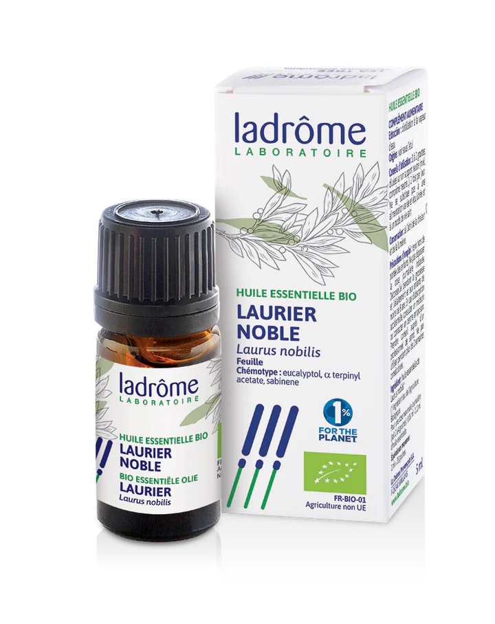 Ladrome Huile Essentielle Laurier Noble 10ml huile essentielle pure naturelle aromathérapie tonifiante concentration - novaparapharmacie