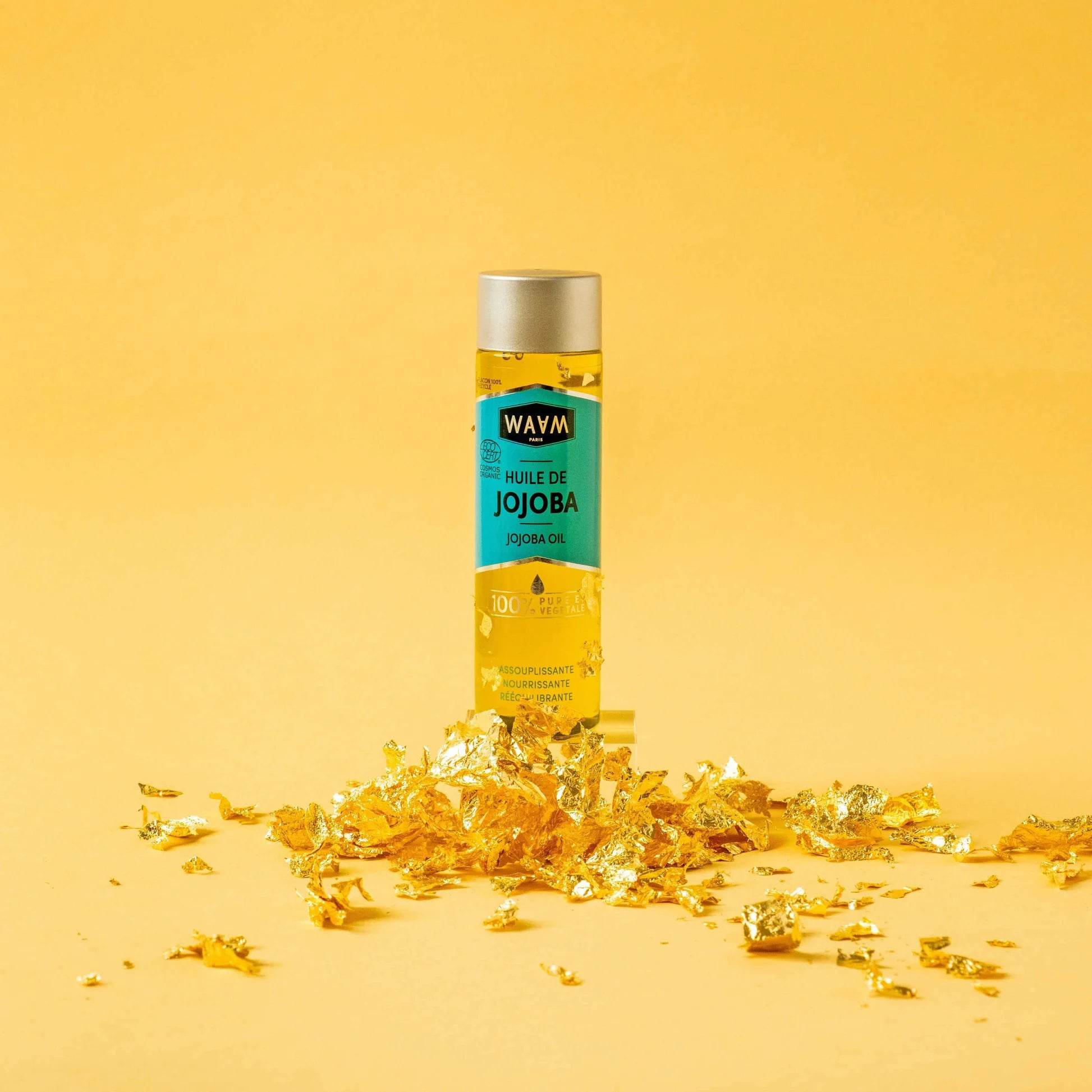 WAAM huile jojoba bio vue alternative huile végétale pure soin équilibrante régulatrice - novaparapharmacie