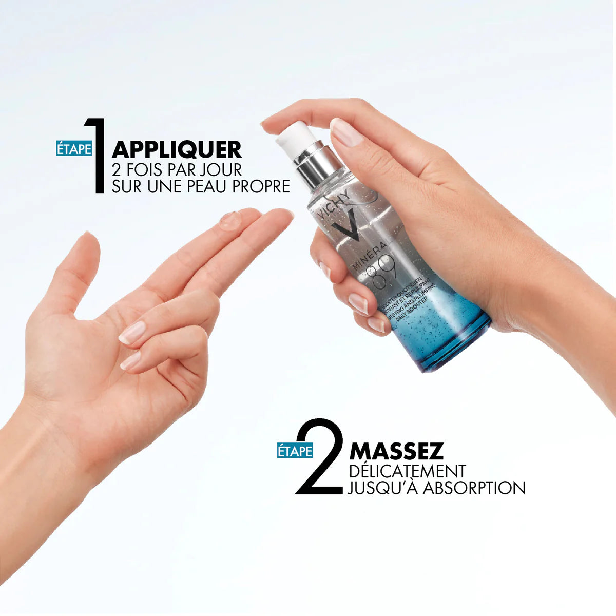 VICHY Minéral 89 Sérum Booster Hydratant Fortifiant Repulpant