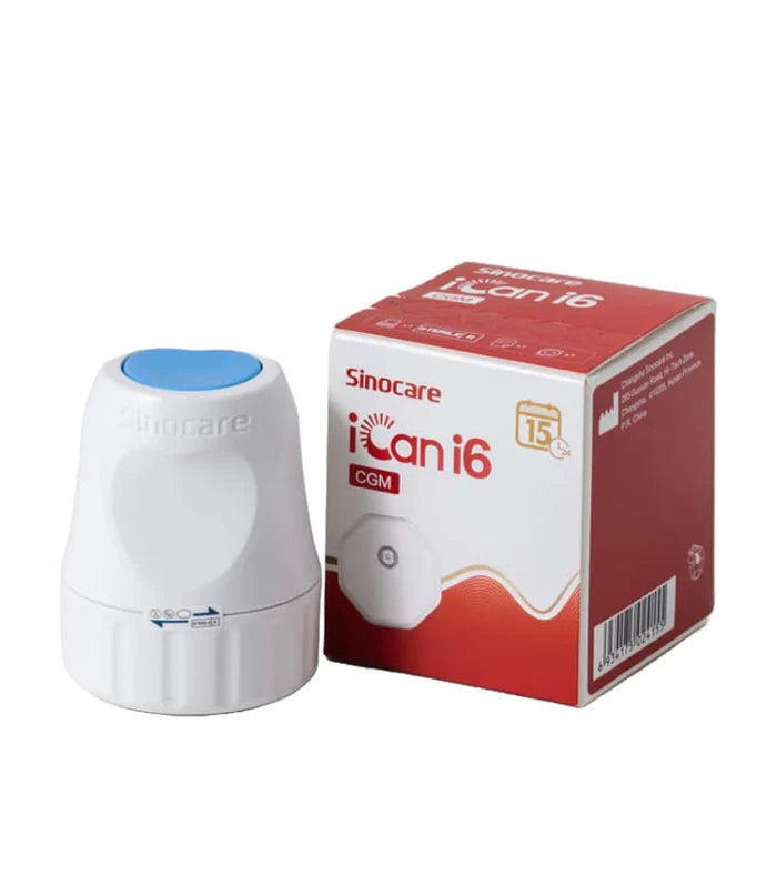 Sinocare iCAN I6 CGM Système de Surveillance Continue Glucose capteur glycémie diabète monitoring - novaparapharmacie
