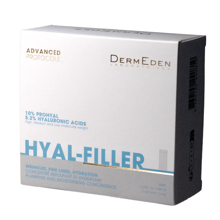 DERMEDEN Hyal-Filler Concentré Repulpant Hydratant 30ml sérum visage anti-rides acide hyaluronique - novaparapharmacie