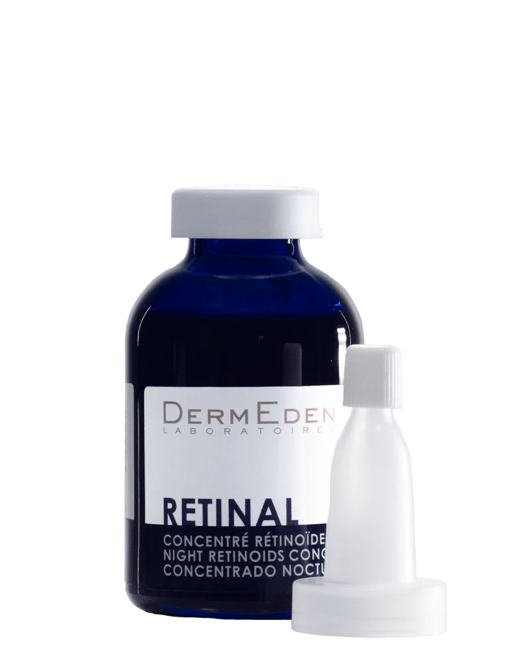 Sérum DERMEDEN RETINAL Concentré Rétinoïdes Nuit 30ml anti-âge rétinal rétinal anti-âge puissant soin nuit raffermissement renouvellement cellulaire - novaparapharmacie