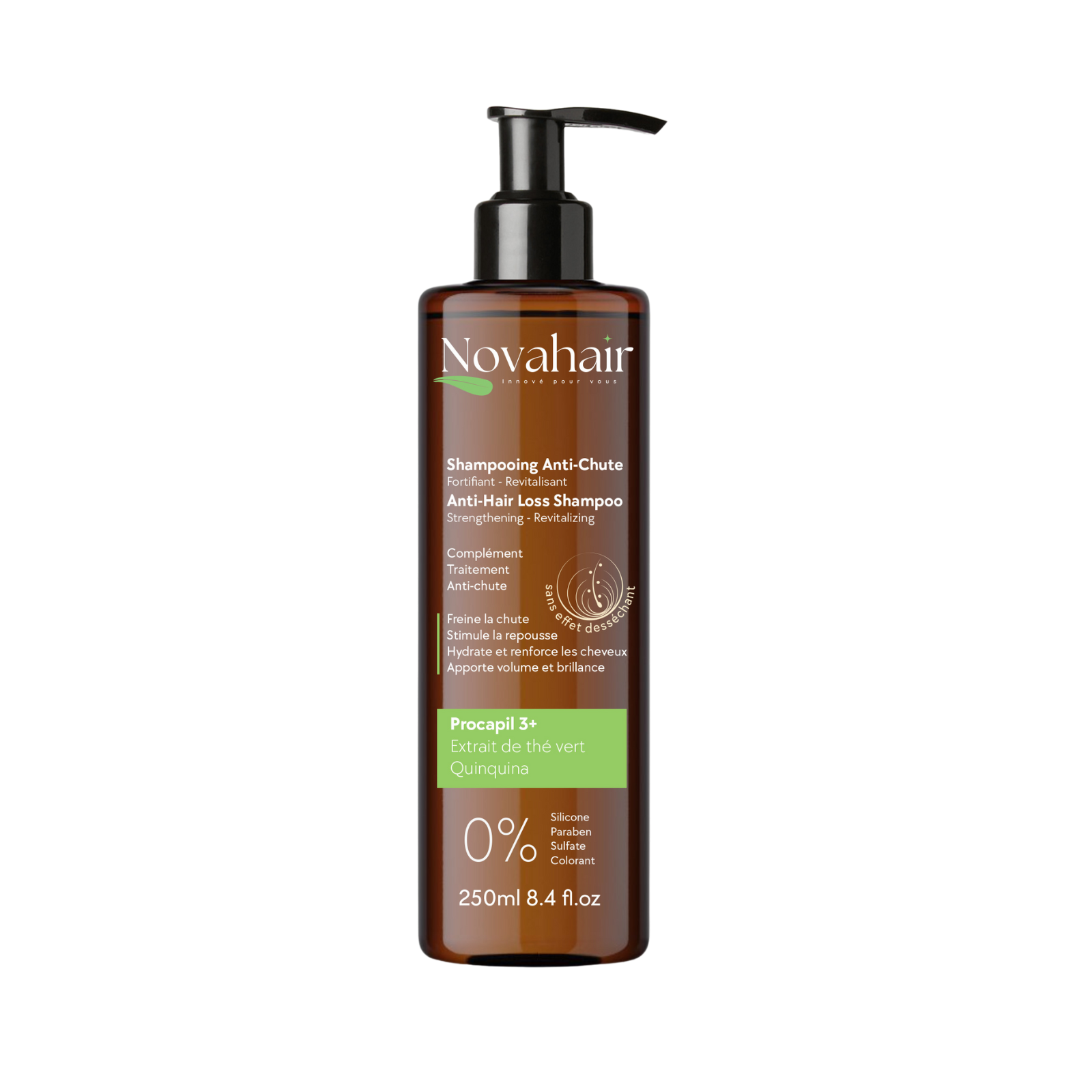 Novahair Shampoing Revitalisant et Fortifiant | Nova Para