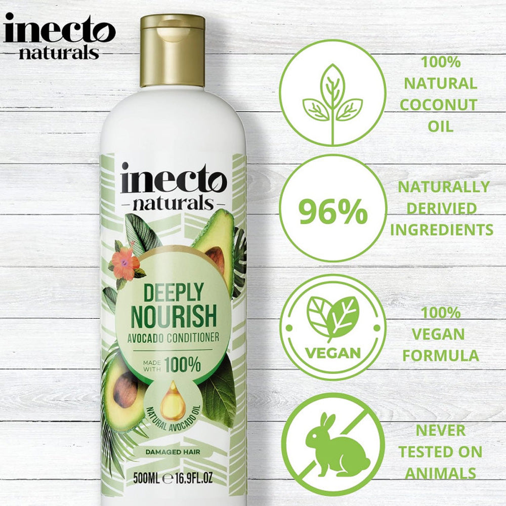 Inecto Après-Shampoing À D'avocat 500ml