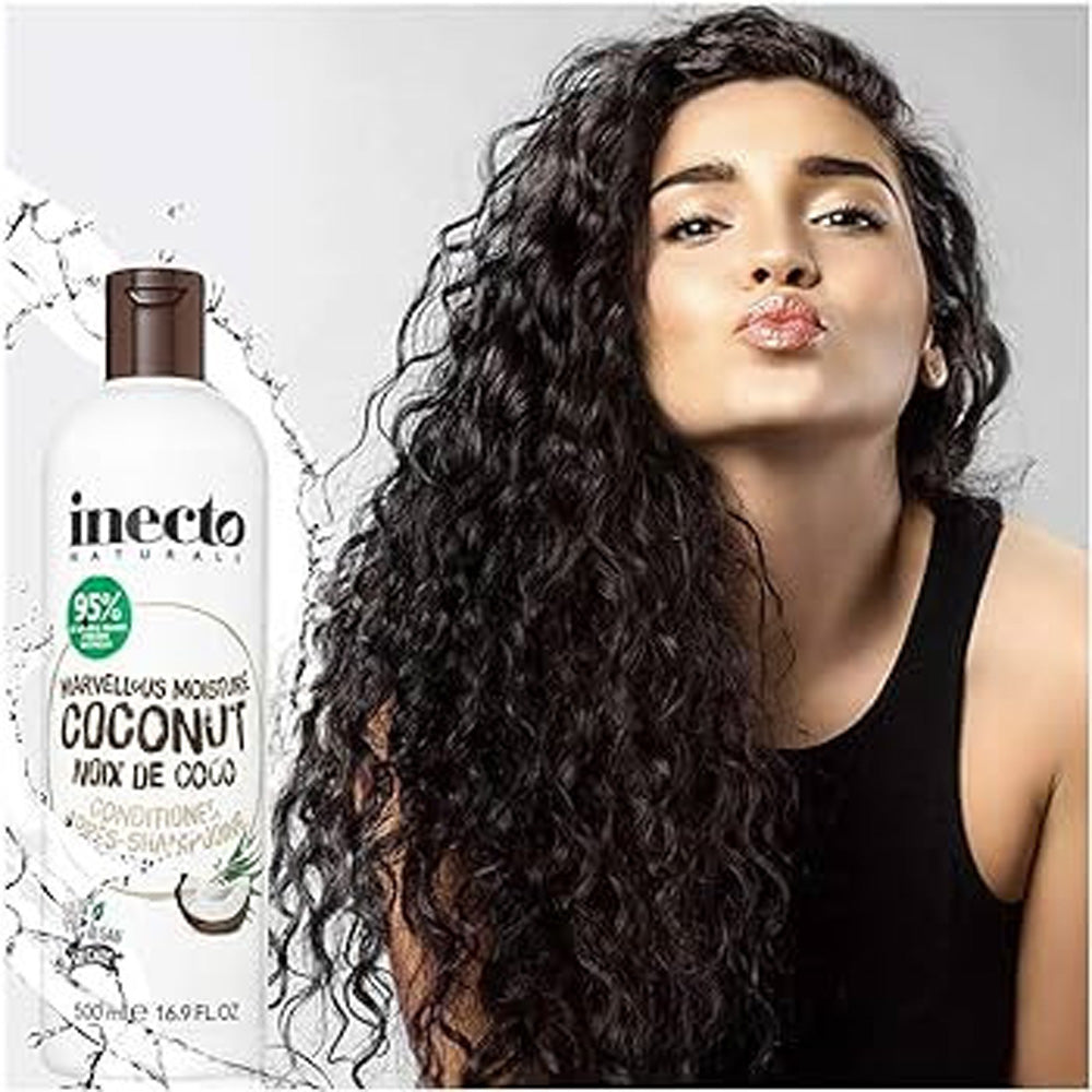 Inecto Après-Shampoing Super Hydratant Noix de Coco 500ml