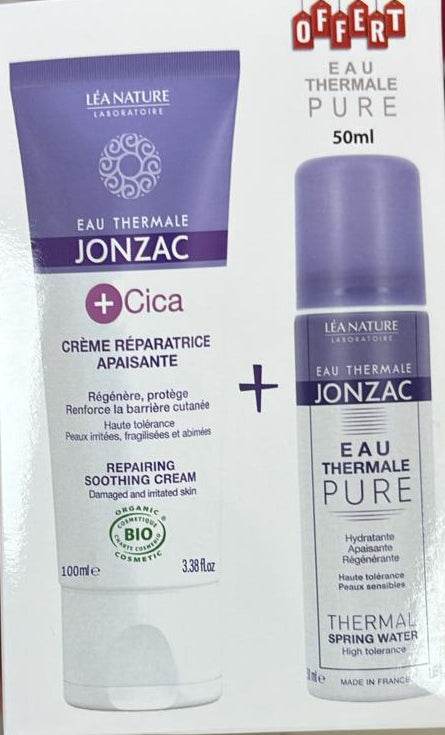 JONZAC +CICA CRÈME RÉPARATRICE APAISANTE 100ml = Eau Thermal 50ml Offerte - Nova Parapharmacie