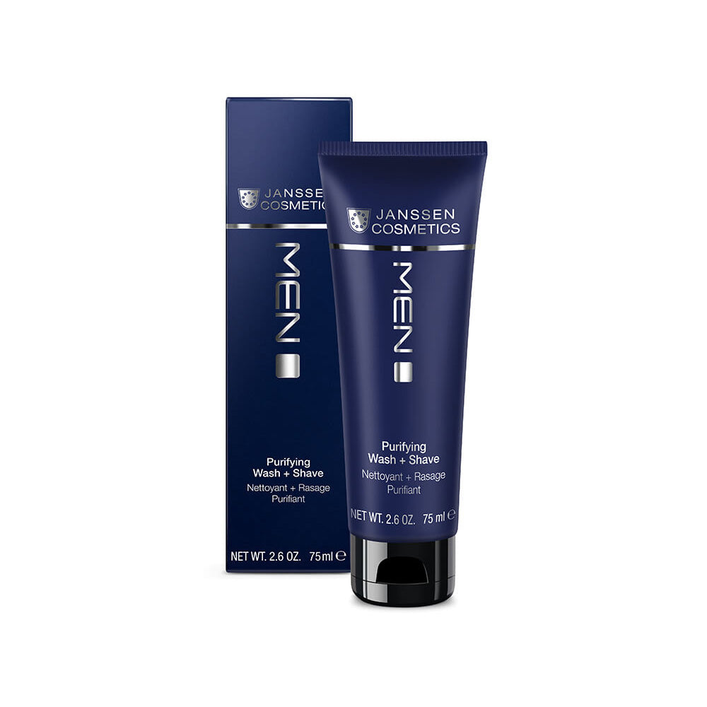 Janssen Cosmetics Men Nettoyant + Rasage Purifiant | Nova Para