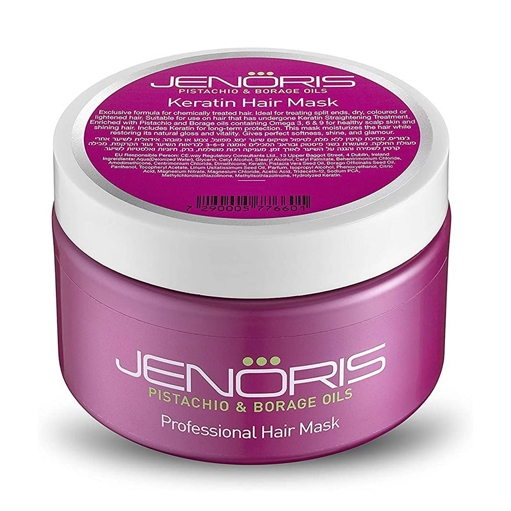 Jenoris Masque Capillaire à La Keratine 250ml - Nova Para