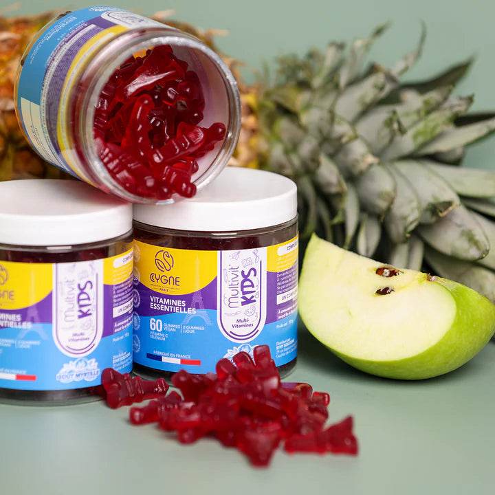 Cygne Multivit Kids complément alimentaire enfant multivitamines minéraux croissance immunité développement goût fruité - novaparapharmacie