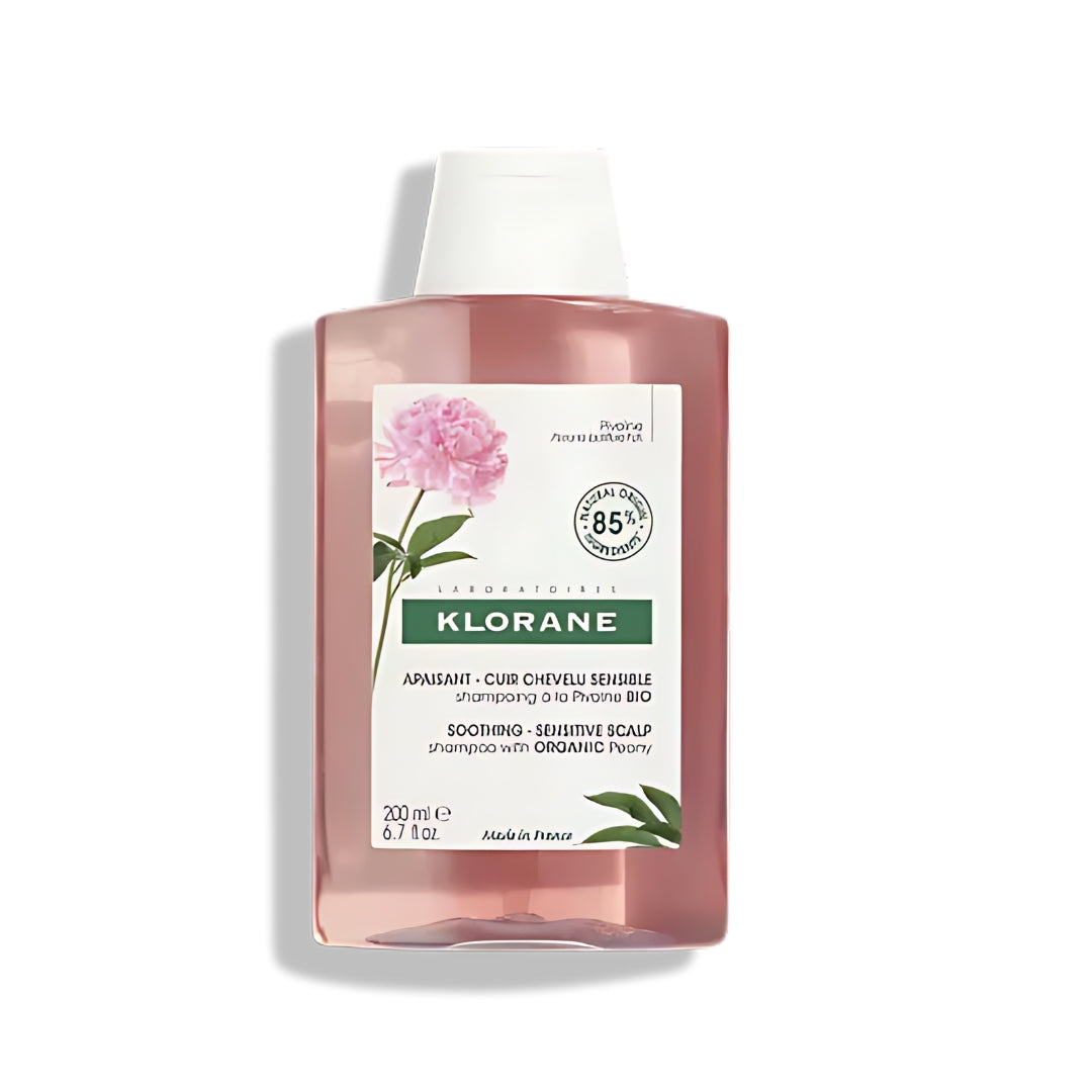 KLORANE APAISANT Shampoing Anti-irritation et Protecteur à la Pivoine BIO | Nova Para
