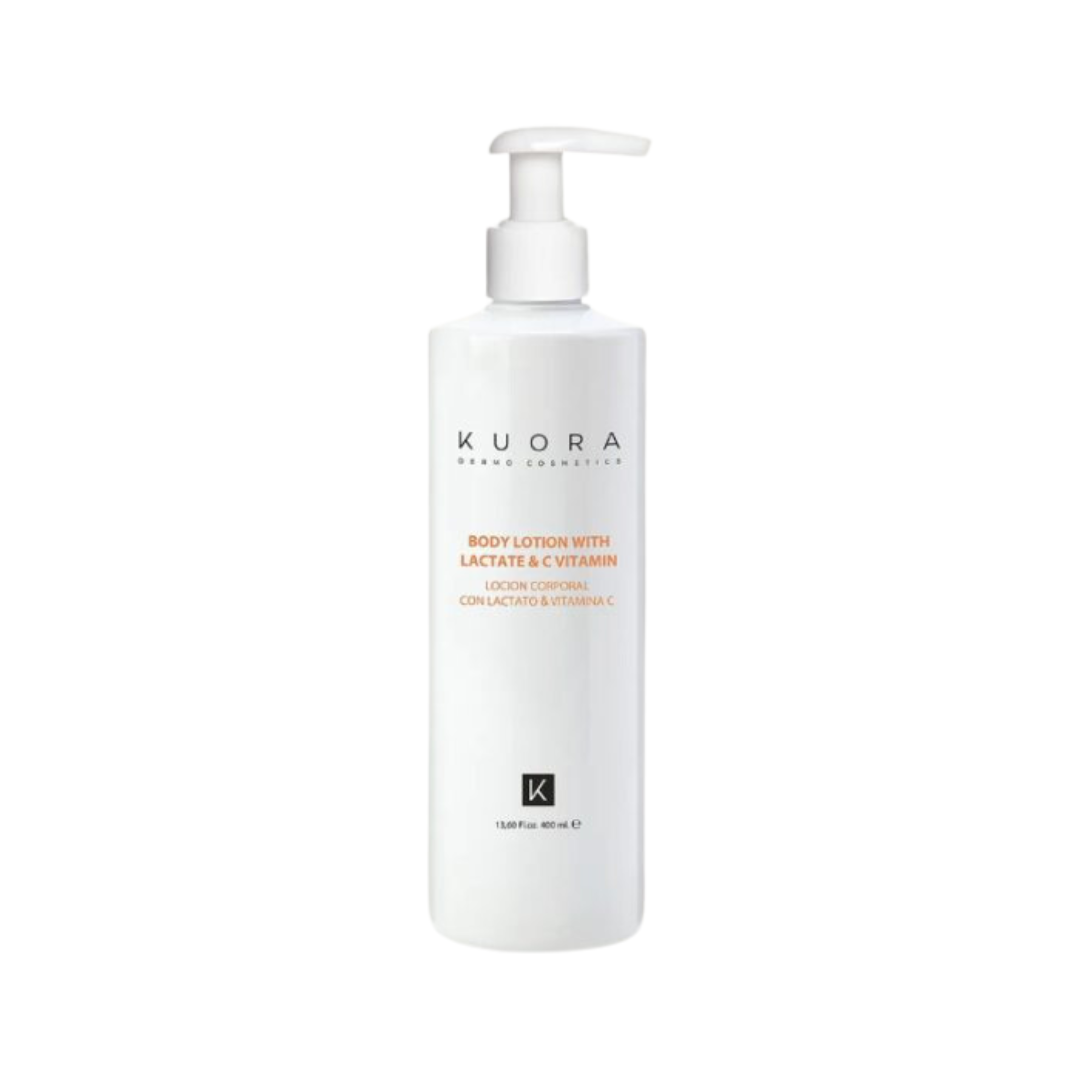 Kuora Lotion Corporelle Vitamine C 400ml-hydrate en profondeur tout en apportant une luminosité éclatante à votre peau | Nova Para