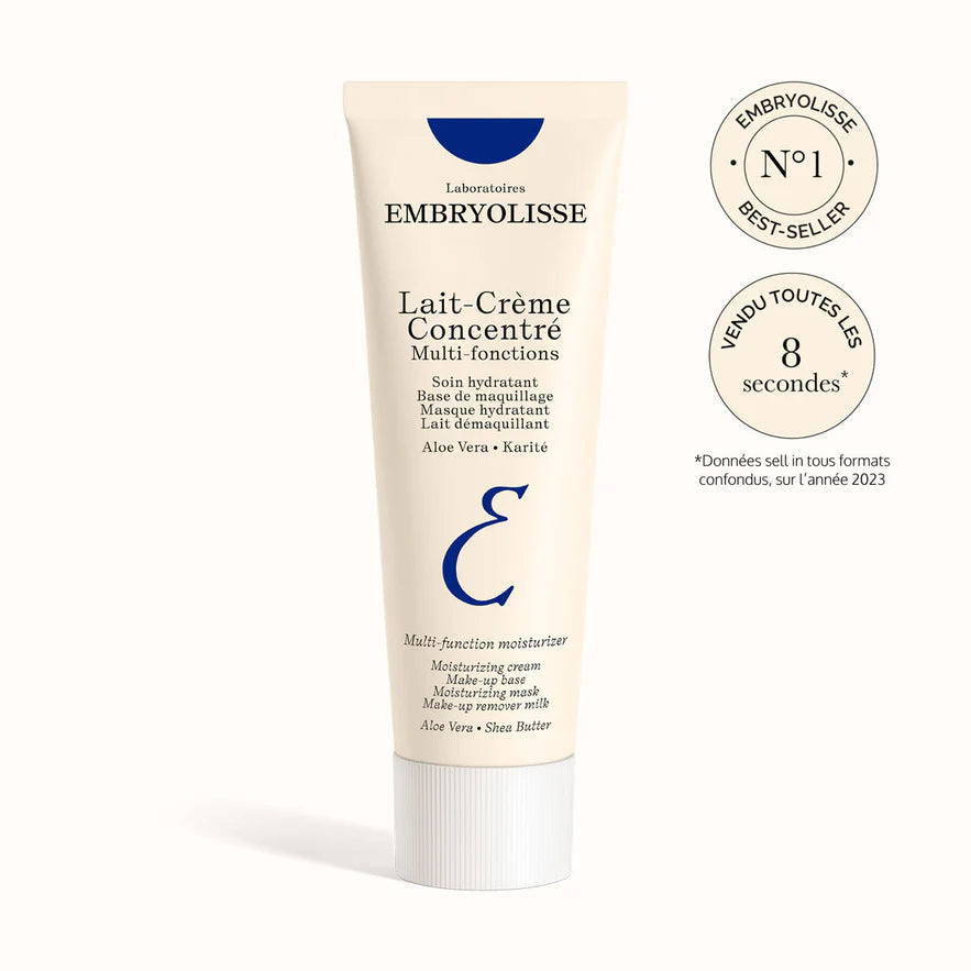 Embryolisse Lait-Crème Concentré 75ml crème hydratante iconique multi-usages nutrition intense 6-en-1 - novaparapharmacie