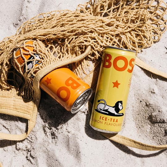 BOS ICE TEA Pêche dégustation thé glacé bio naturel rafraîchissant boisson désaltérante pêche hydratation saine - novaparapharmacie