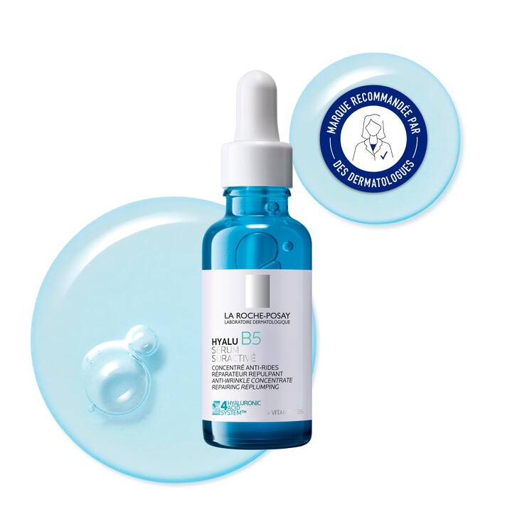 Texture Sérum Hyalu B5 Goutte Concentrée Acide Hyaluronique Application Précise Anti-âge - novaparapharmacie