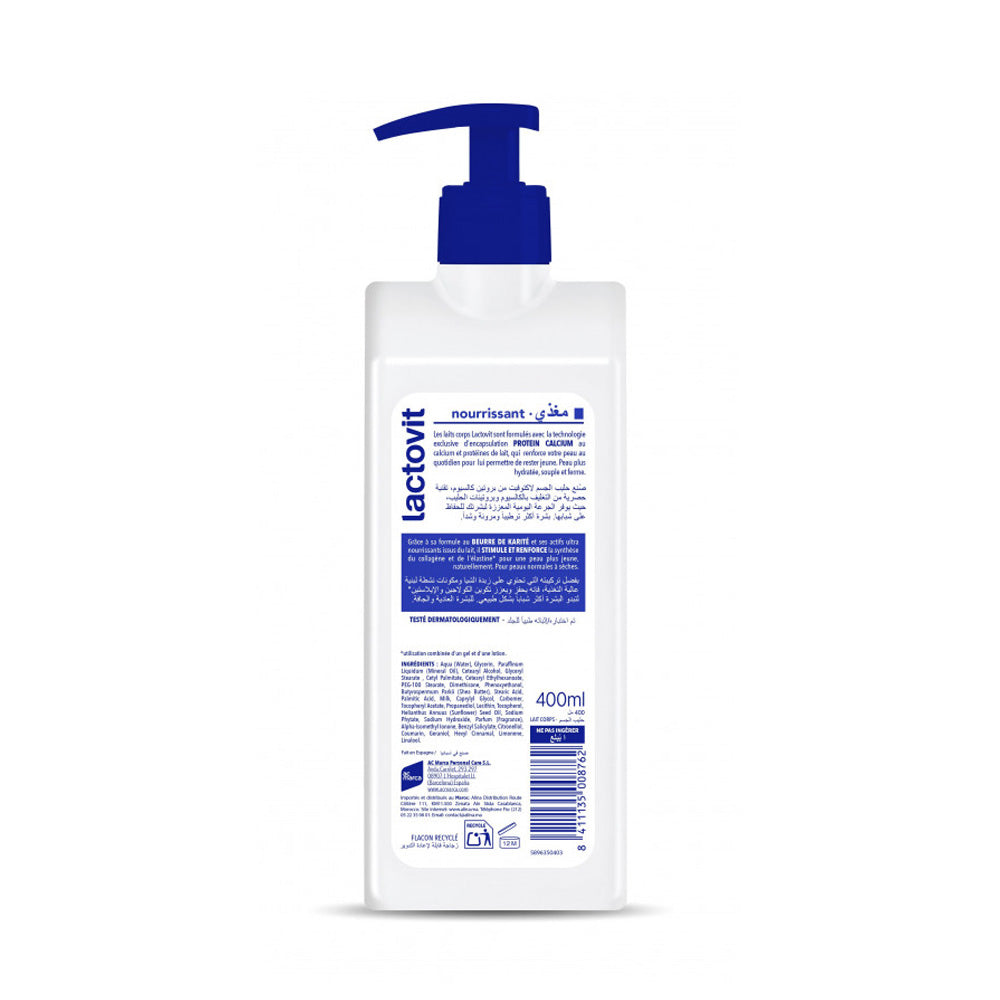Lactovit Lotion Lait Nourrissant | Nova Para