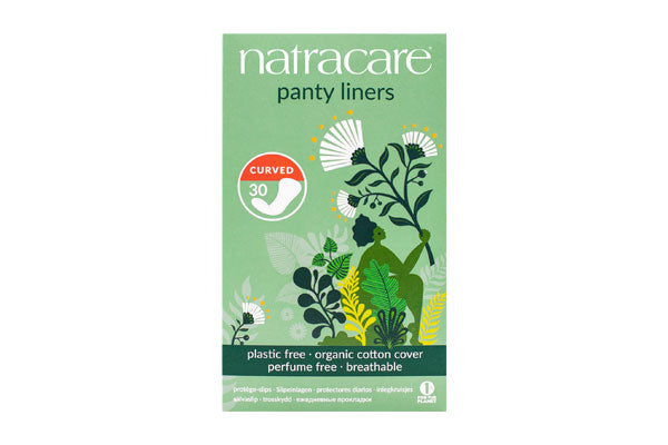 NATRACARE Protège-Slip Curved Anatomique 30 unités protection quotidienne bio coton naturel confort - novaparapharmacie
