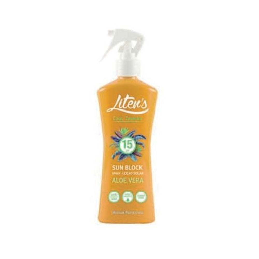 Liten's Lait Solaire Aloe Vera Spray SPF15 250ml