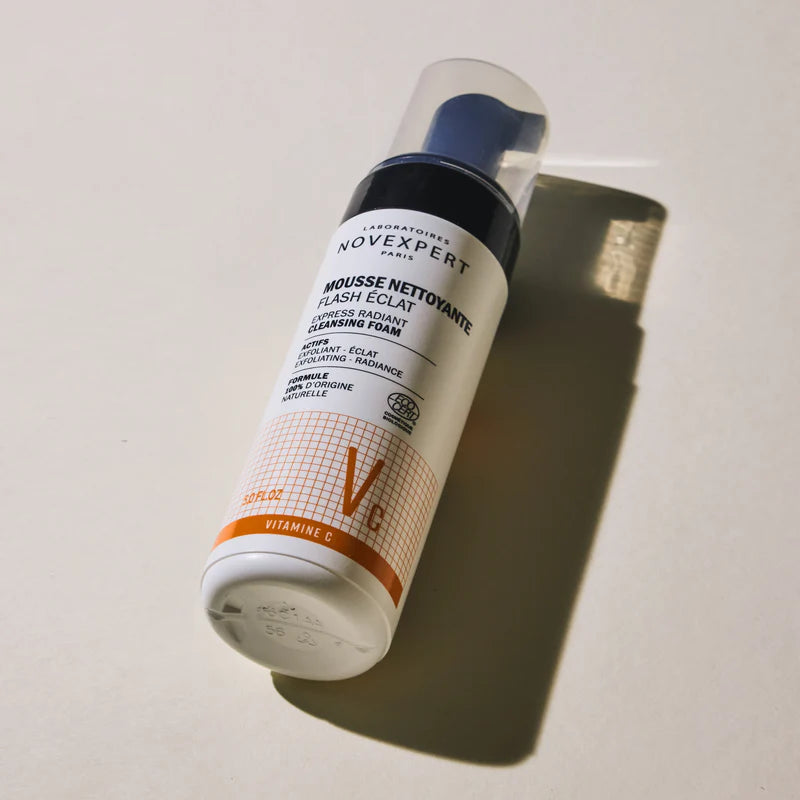 Résultats Novexpert Mousse Flash Éclat Peau Nettoyée Éclatante Vitamine C Radiance - novaparapharmacie