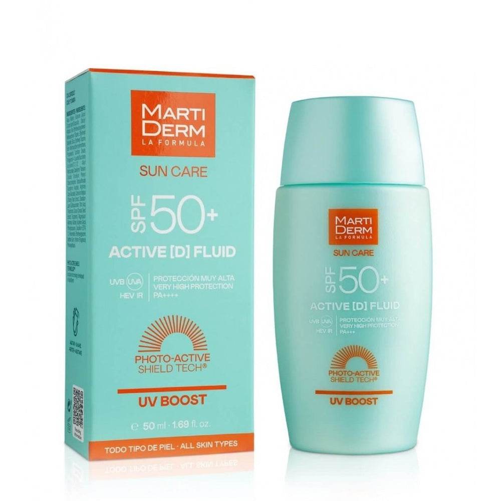 Martiderm Sun Care Active D Fluide SPF50 50ml - Nova Parapharmacie