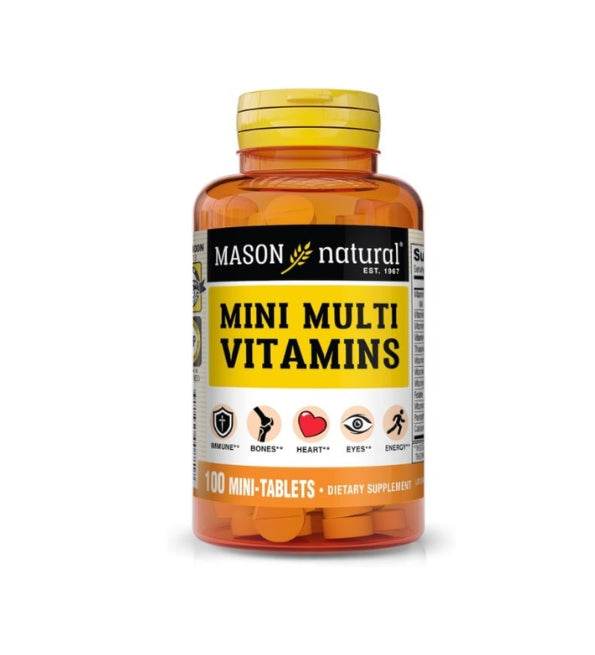 Mason natural Mini Multivitamins 100 mini-tablets - Nova Parapharmacie