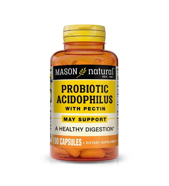 Mason Natural Probiotic Acidophilus 100 Capsules - Nova Parapharmacie