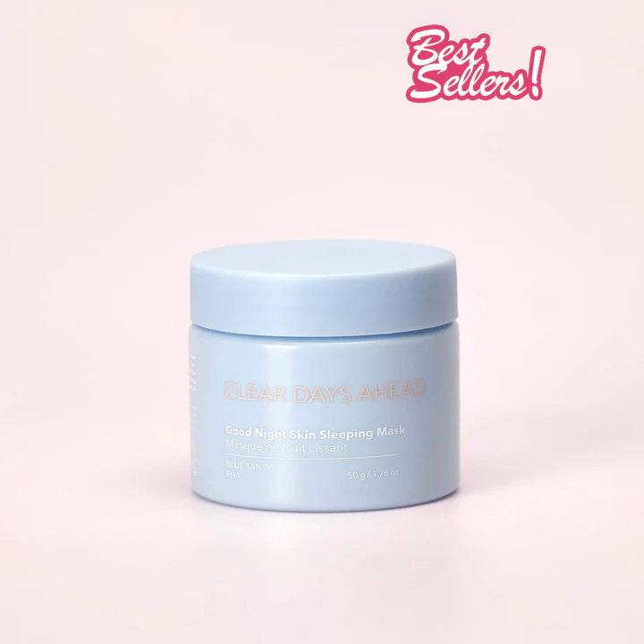 SOUL SISTERS Masque De Nuit Bleu pot soin visage nocturne hydratant réparateur anti-âge régénérant - novaparapharmacie