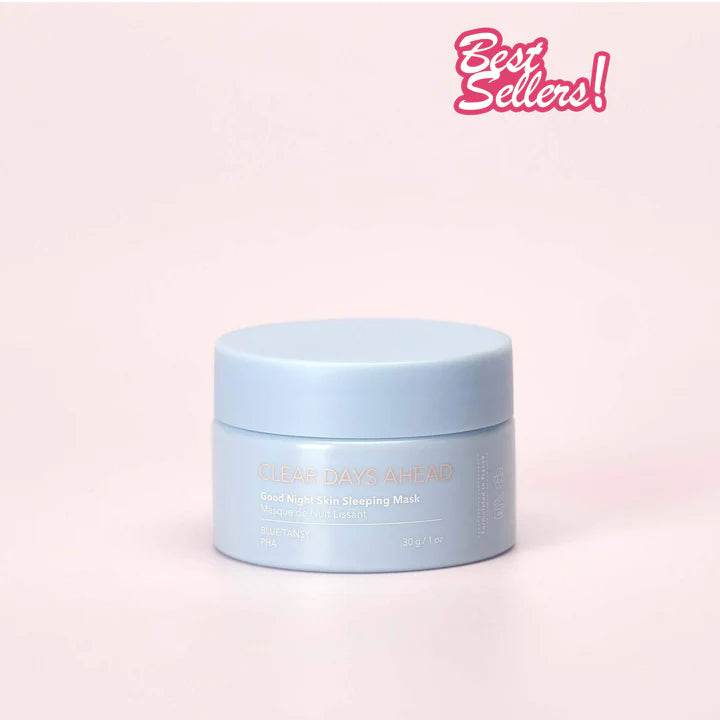 Soul Sisters Masque De Nuit Bleu soin visage nocturne hydratant réparateur anti-âge régénérant peau éclatante - novaparapharmacie