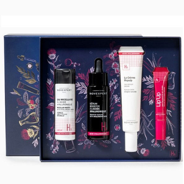 Gamme Novexpert soins visage Coffret Premium Acide Hyaluronique anti-âge hydratation intense cosmétique active - novaparapharmacie