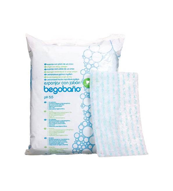 Begobano Éponge Savonneuse 170 gr 10 unités - Nova Parapharmacie