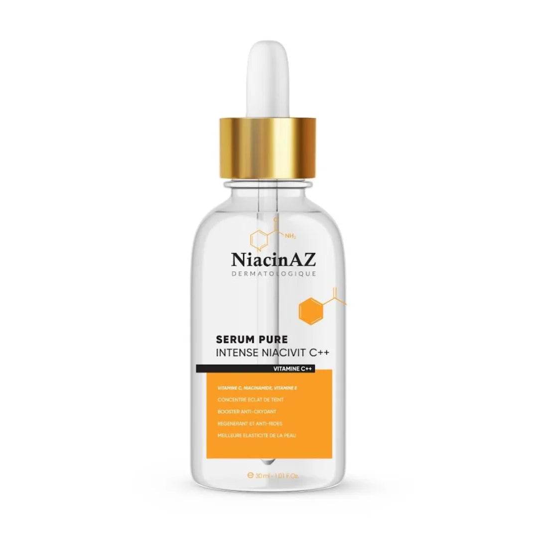 NIACINAZ INTENSE NIACIVIT C++ Serum Eclat 30ml Vitamine C Antioxydant Illuminateur Teint Uniforme Soin Visage Premium - Nova Parapharmacie