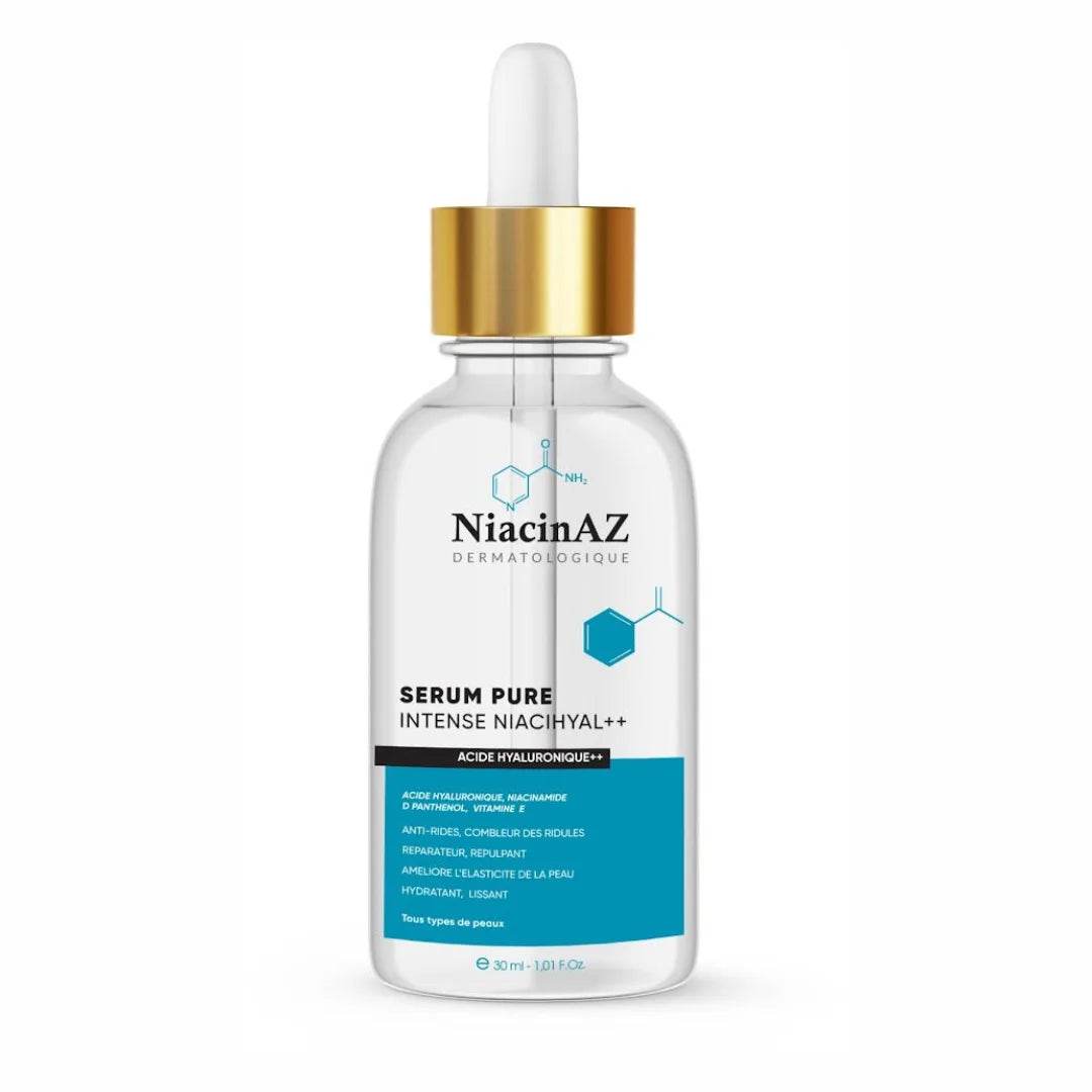 NIACINAZ NiaciHyal ++ Sérum Pure 30ml Acide Hyaluronique Hydratation Intense Repulpant Premium - Nova Parapharmacie