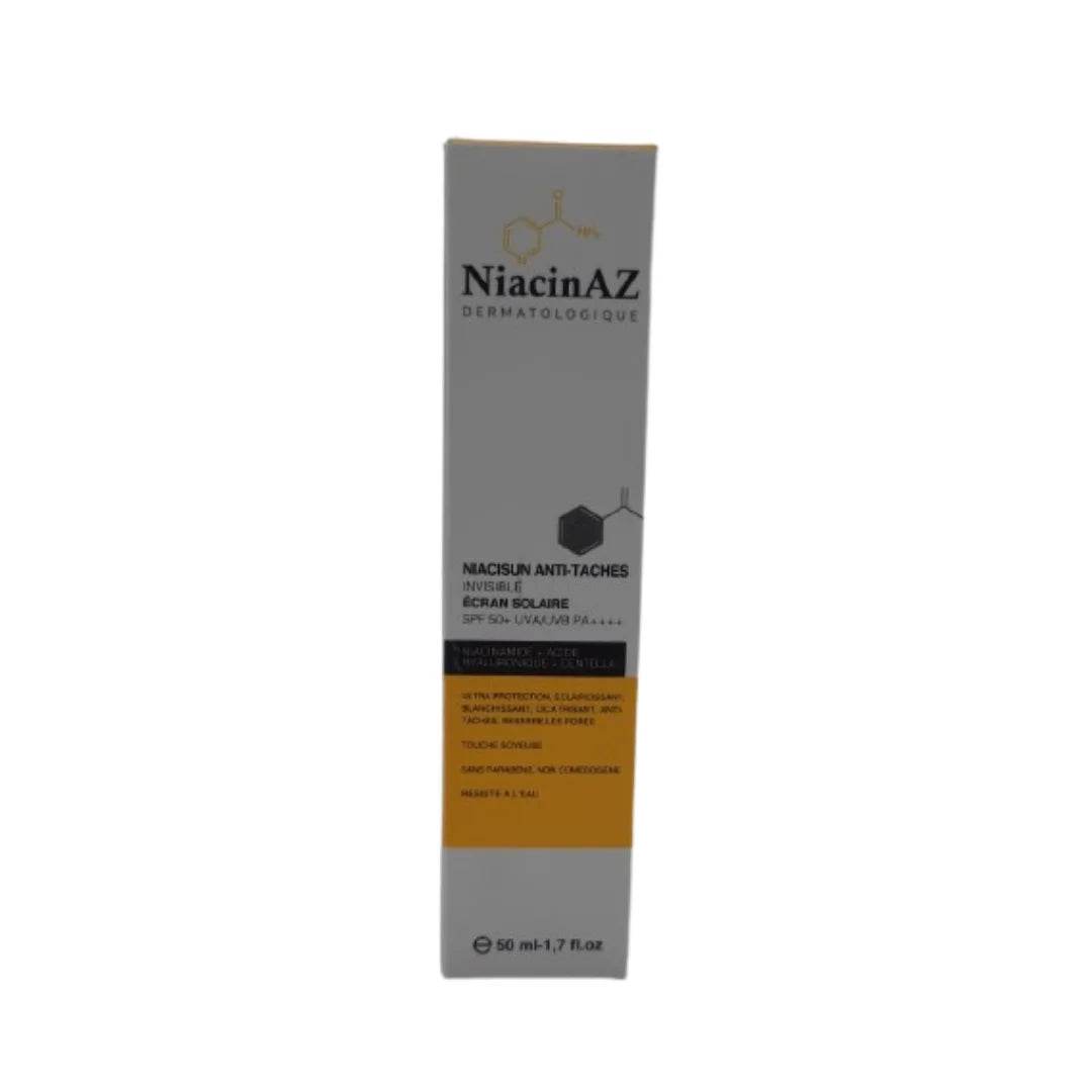 NIACINAZ Niacisun Anti-Taches SPF50+ 50ml Protection Solaire Anti-Pigmentation Unifiant Premium - Nova Parapharmacie