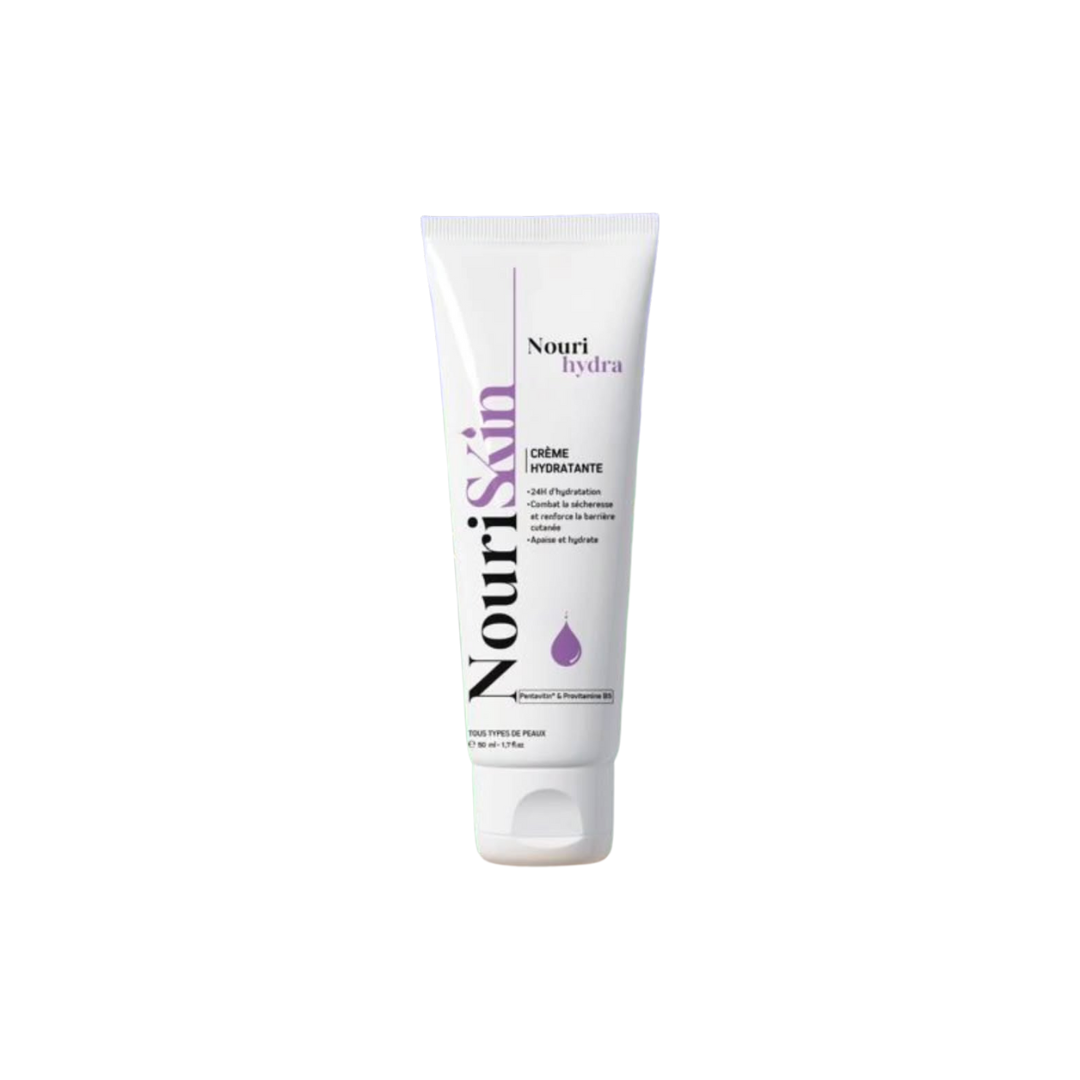 Nouriskin Nouri Hydra Crème Hydratante 50ml soin visage hydratant nourrissant anti-âge réparateur peau sèche mature - novaparapharmacie