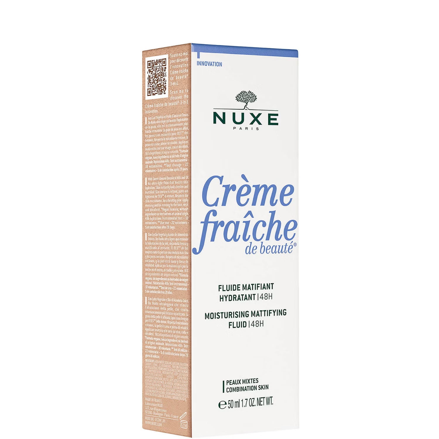 Nuxe Creme Fraiche Fluide Matifiant Hydratant 50ml