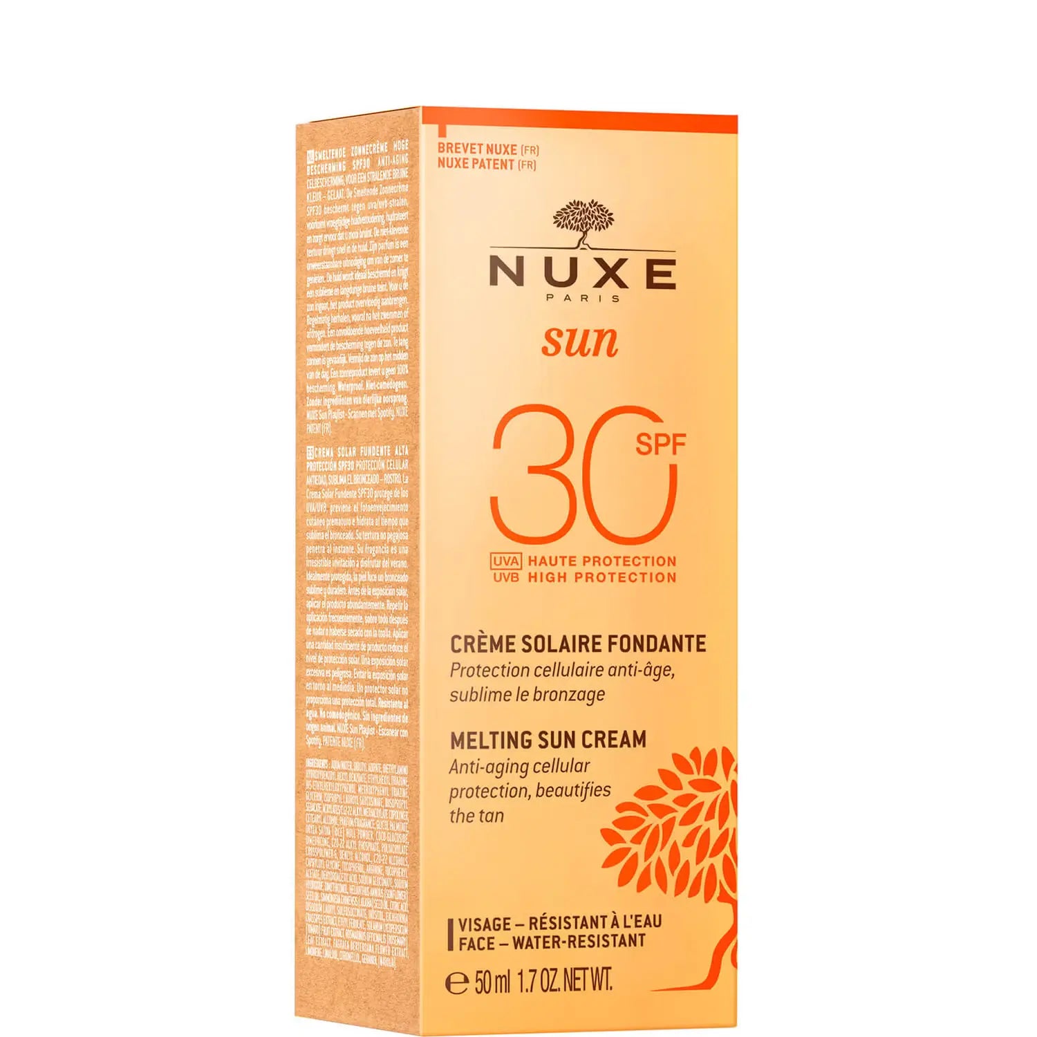 Nuxe Crème Solaire Fondante Haute Protection SPF30 50ml