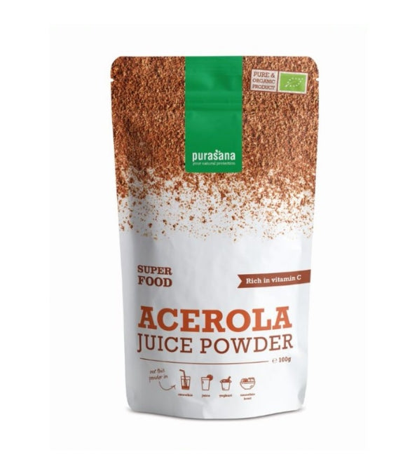 PURASANA Poudre D'acérola 100G | Nova Para
