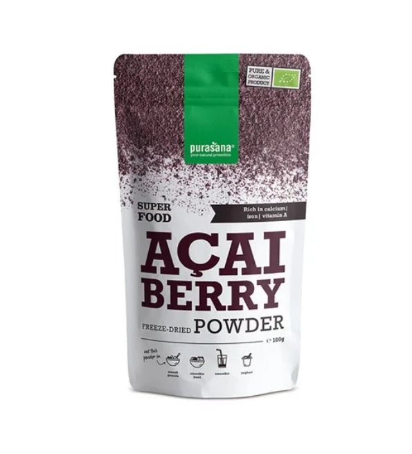 PURASANA POUDRE DE BAIE D’AÇAI 100G | Nova Para