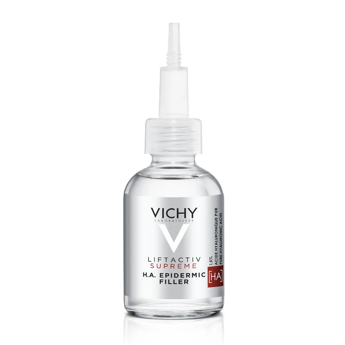  VICHY Liftactiv Suprême H.A. Epidermic Filler Sérum 30ml flacon blanc rose anti-âge acide hyaluronique rides fermeté - novaparapharmacie